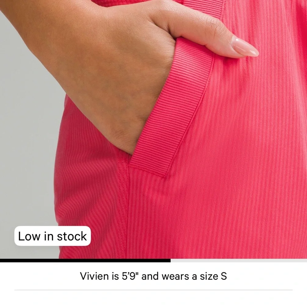 NWT lululemon athletica Pink Dance Studio Relaxed-Fit Mid-Rise Cargo Pant - Picture 5 of 13